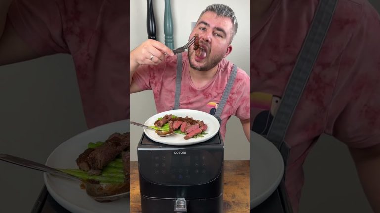 Steak in Air Fryer??? #shorts