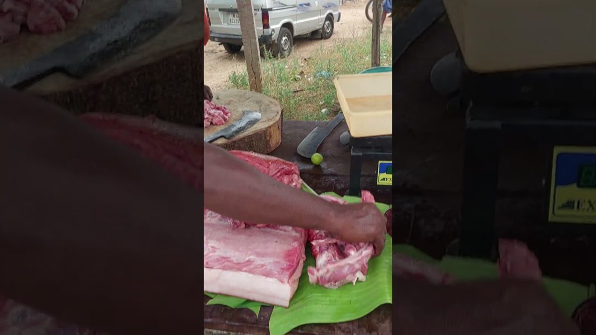 Mastering Pork Cutting & Cooking in Minutes! 🥩🔥#youtubeshorts #tamilshorts #shorts #meatlovers