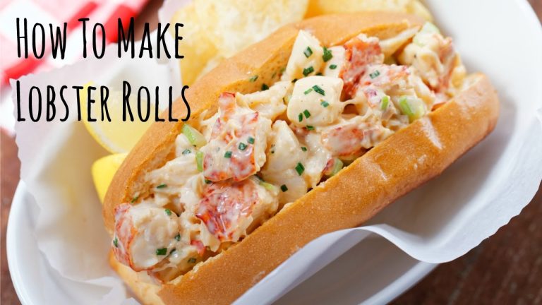 How To Make Lobster Rolls (Recipe) ロブスターロールの作り方 （レシピ）