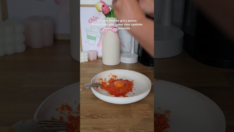 Gofres de zanahoria con pulled pork (receta en ig y tiktok) #healthygirl #vidasana #recetasana