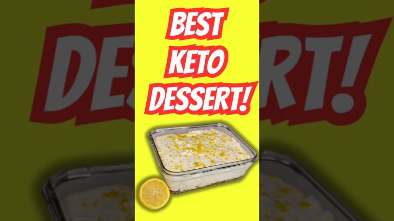The ABSOLUTE Best Easy Keto Dessert You HAVE TO TRY! #shorts #keto #recipe #ketorecipes  #lowcarb