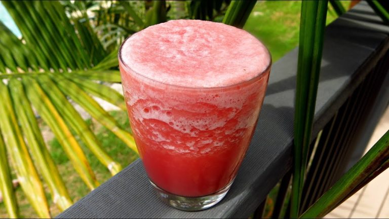 WONDERFUL WATERMELON SMOOTHIE RECIPE