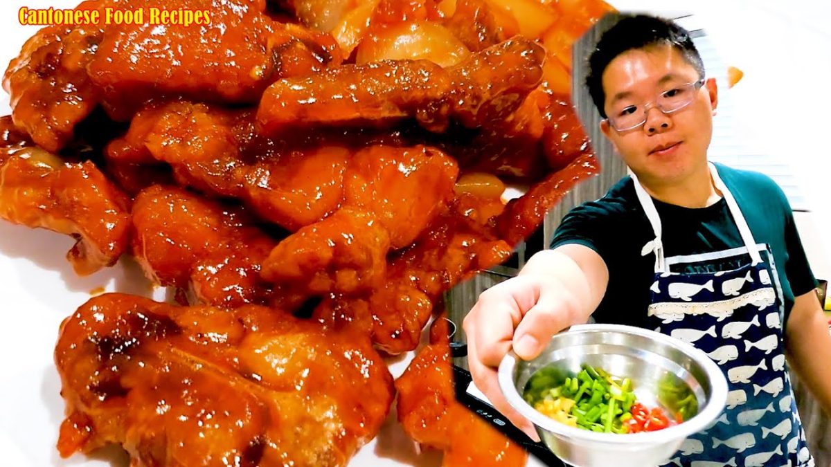 SPICY SWEET AND SOUR FRIED PORK CHOP RECIPE – 香辣糖醋猪排