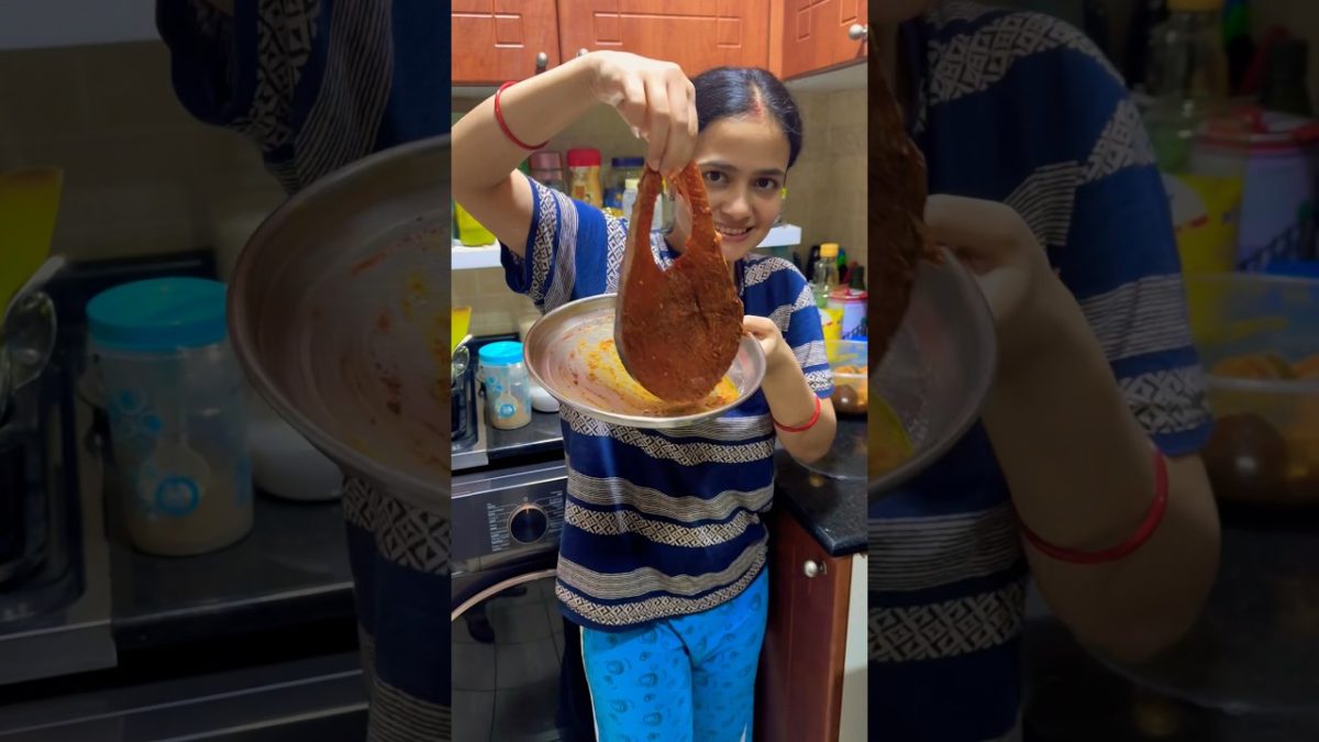 Let's prepare #yellowfintuna fish 🤤 #fishfry #yummy ##fish #recipe #odia #yt #shorts #viral