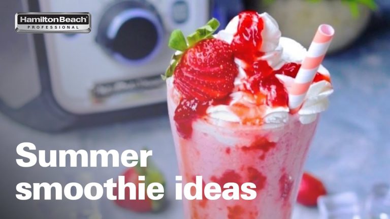 Summer smoothie ideas | HBB