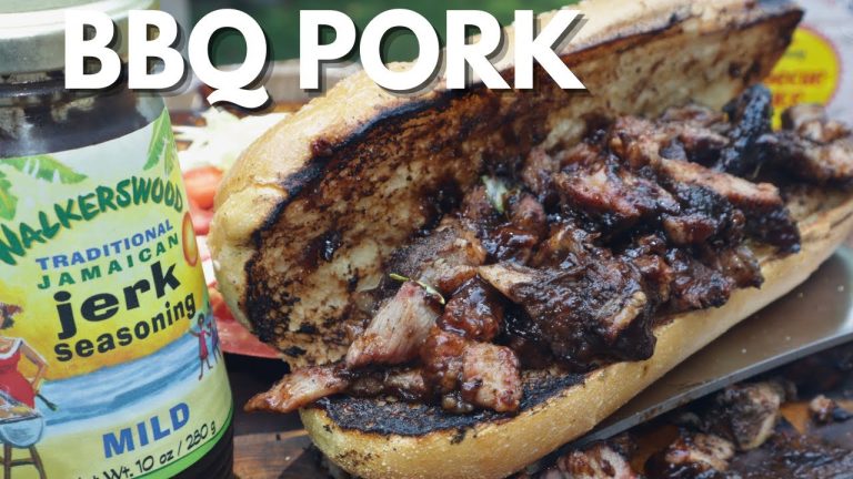 Weber kettle smoked – Jerk Pork Recipe with Walkerswood Jamaican Jerk Seasoning