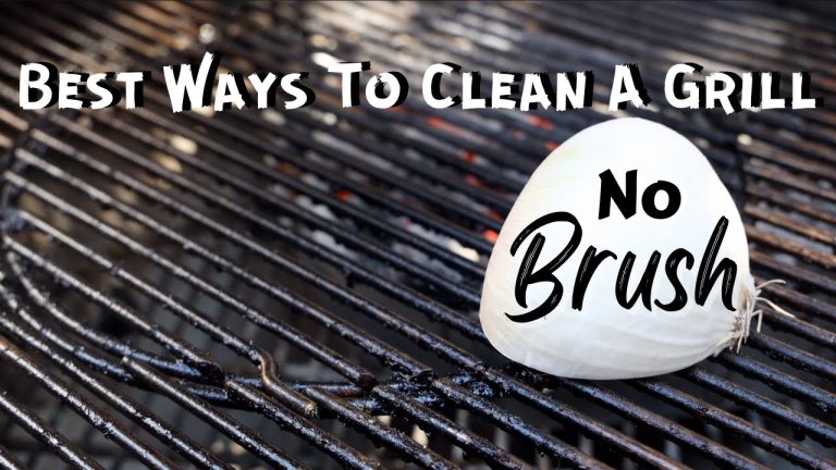 The Best Way to Clean Your Grill Without A BBQ Brush