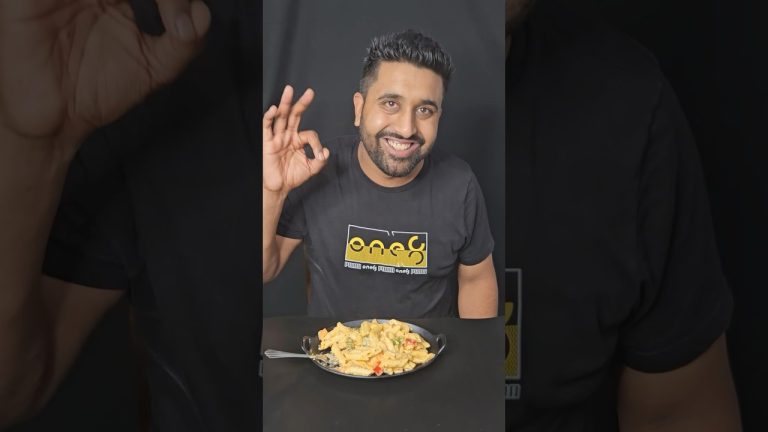 ASMR White Sauce Pasta Recipe | Indian Style White Sauce Pasta 🍝