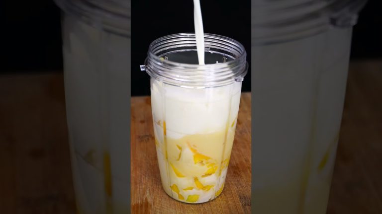 Mango shake | Mango smoothie #shorts #viral #asmr