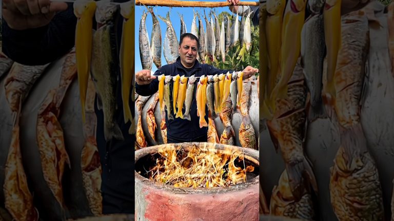 Tender Fish Meat | The Ultimate Recipe🐟🔥🐠#fish #trout #village #shortsfeed