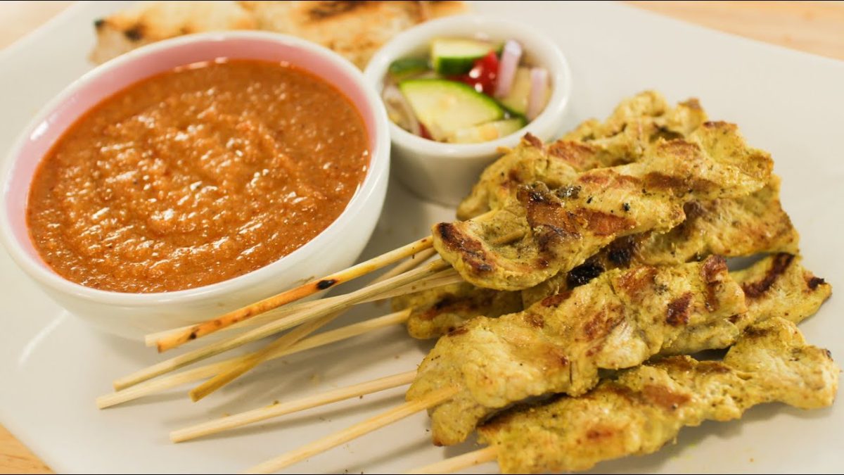 Thai Pork Satay & Peanut Sauce Recipe หมูสะเต๊ะ – Hot Thai Kitchen!
