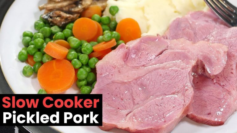 Slow Cooker Pickled Pork