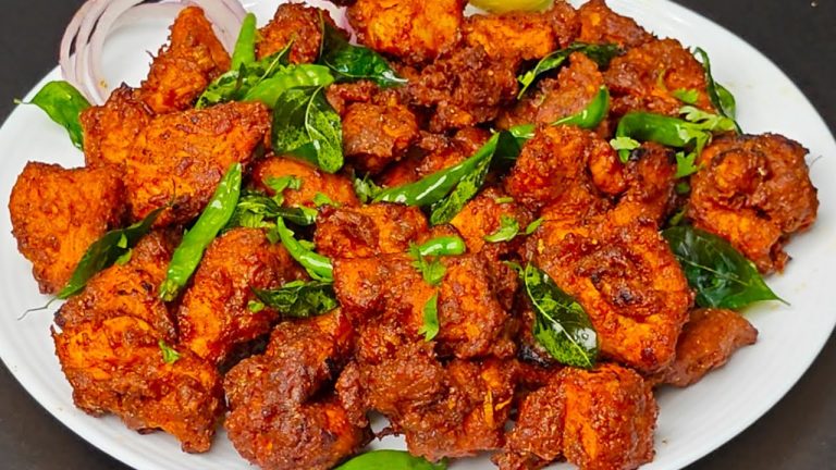 Chicken 65 Recipe Dry with Homemade Masala | Spicy Crispy Boneless Fry