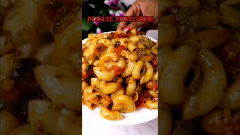 Masala Macaroni Pasta Recipe | How To Make Macaroni Pasta | Pasta Recipe #shorts #viral #recipe
