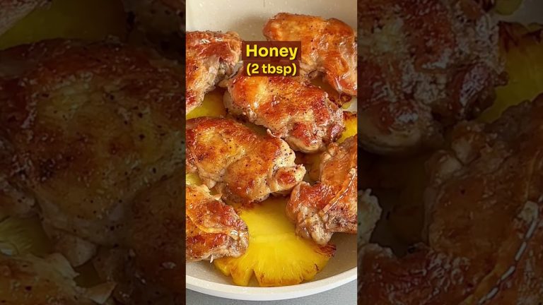 Easy Recipe For Pineapple Chicken Drumsticks | Learn To Make It Here!
