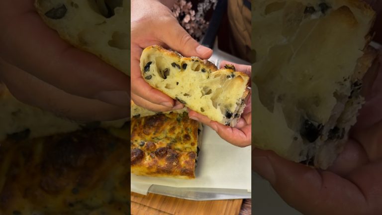 Triple Cheese Focaccia: The Ultimate Breadapalooza! #foodie #bread
