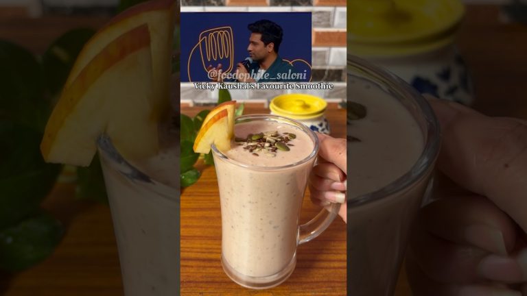 Vicky kaushal's favourite Healthy smoothie recipe #smoothie #healthydrink #viralrecipe #vickykaushal