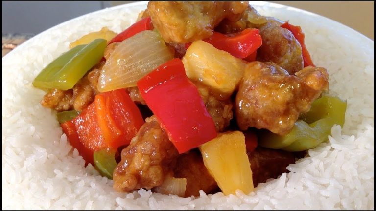 How To Make Sweet And Sour Pork-Chinese Food Recipes-Sauce