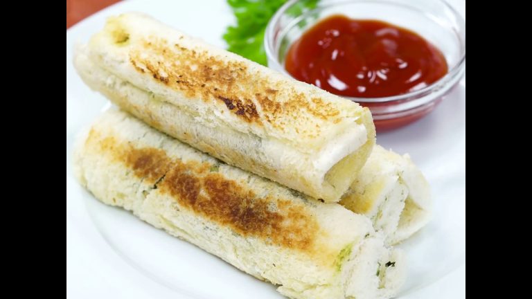 Paneer Bread Roll | Paneer Bread Roll recipe