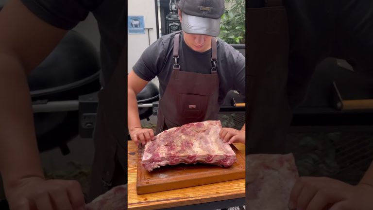 Laucha de Locos x el asado me reto hacer un Costillar #shorts #asado