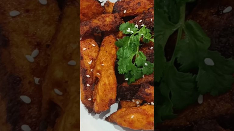 Crispy Chicken Fry Recipe | Chicken Air Fry | Chicken Fry #shorts #asmr #chicken #chickenfry #viral