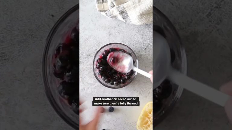 Baking for One: Blueberry Crumble  #dessert #singleserve #singleservedessert #baking #yum #recipe