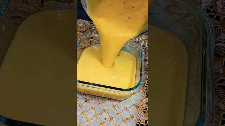 Delicious Recipe || Mango 🥭 Ice-Cream 🍦 || #mangoicecreamrecipe #ytshorts #shortsfeed #icecream