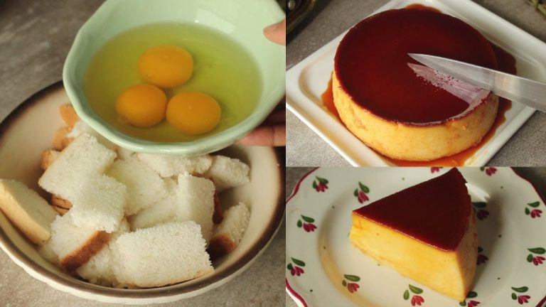 Yummy Bread Pudding ˚˖𓍢ִ໋🌷͙֒✧˚.🎀༘⋆ Recipe By Chef Hafsa