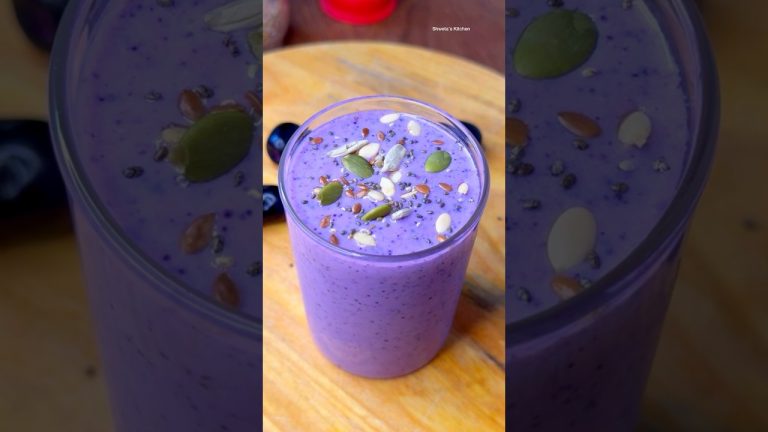Jamun smoothie | Black Plum Smoothie | Refreshing smoothie recipe