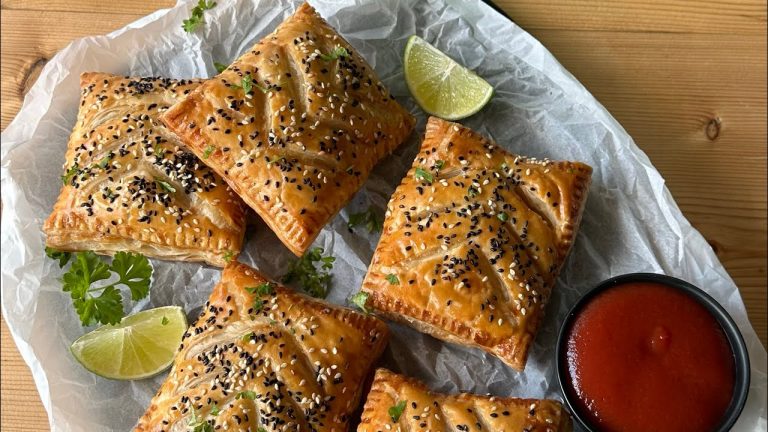 Pulled Beef Puff Patties Recipe