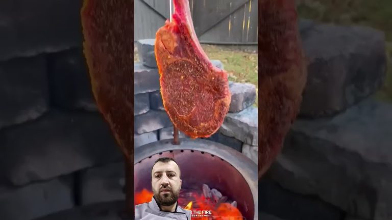 #bbq #tomahawksteak #steak #overthefirecooking #cooking #grilling #grill #food #shortvideo #shorts