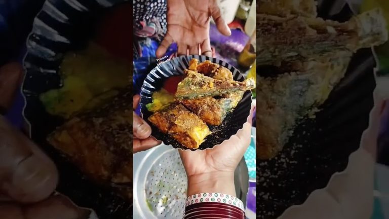 ପୁରୀ ବେଳାଭୂମିରେ ମିଳୁଥିବା ସ୍ଵାଦିଷ୍ଟ ମାଛ ଭଜା Recipe/Fish Fry recipe/machha bhaja recipe/shorts