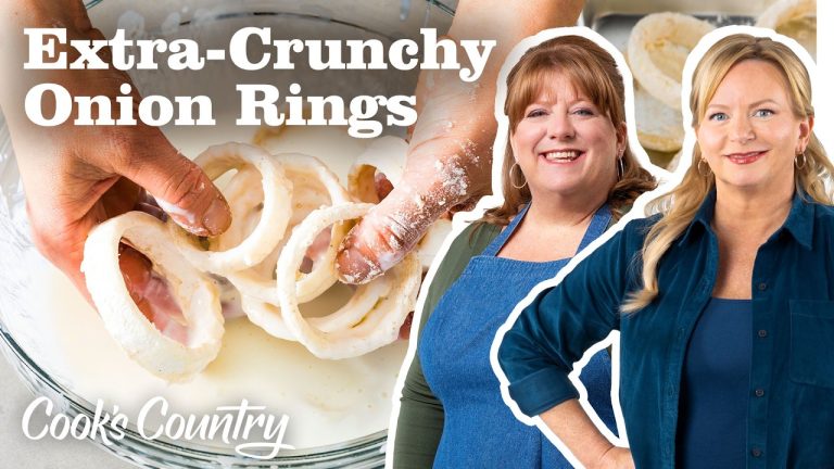 How to Make The Ultimate Extra-Crunchy Onion Rings