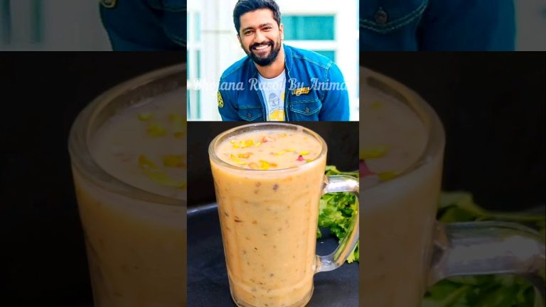 Vicky Kaushal's Favourite Smoothie Recipe❤️#shorts #viral #vickykaushal #trending #ytshorts