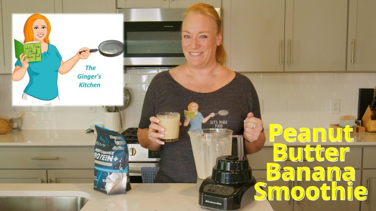 Peanut Butter Banana Smoothie recipe