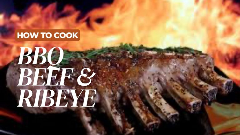 Mastering BBQ: Rib Eye and Beef Brisket at Home | Cooking with Cliff