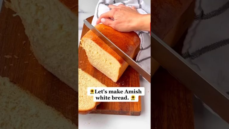 Amish White Bread Recipe !! #ytshorts #shortvideo #youtubeshorts #shortsviral