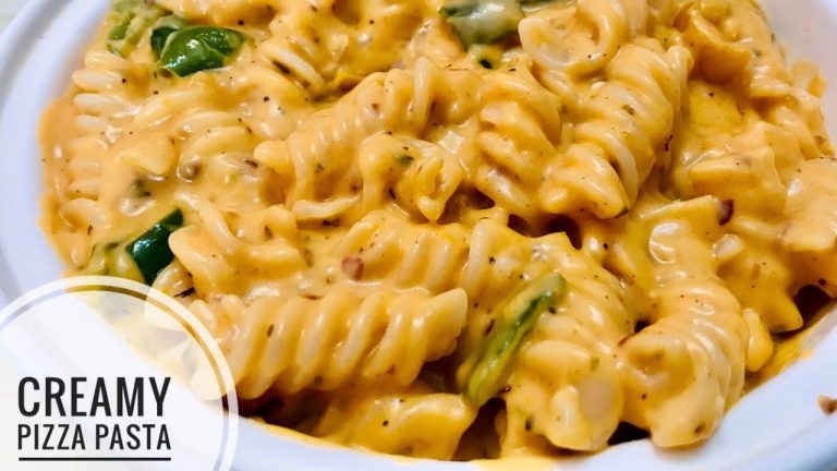Creamy Pizza Pasta Recipe in Hindi | How to Make Pasta at Home Easy | Cheese Pasta | Schezwan Pasta