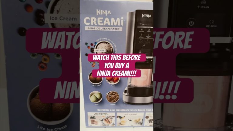 WATCH THIS BEFORE YOU BUY A NINJA CREAMI! 😱🍦🤔 #primeday #amazonfinds #ninjacreami #foodie #shorts