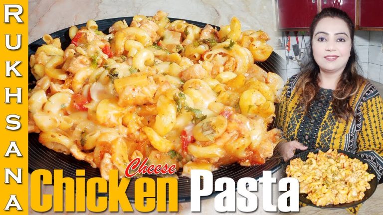 Chicken Cheese Pasta Recipe by CookingwithRukhsana | One Pot Chicken Pasta | Pasta Recipes