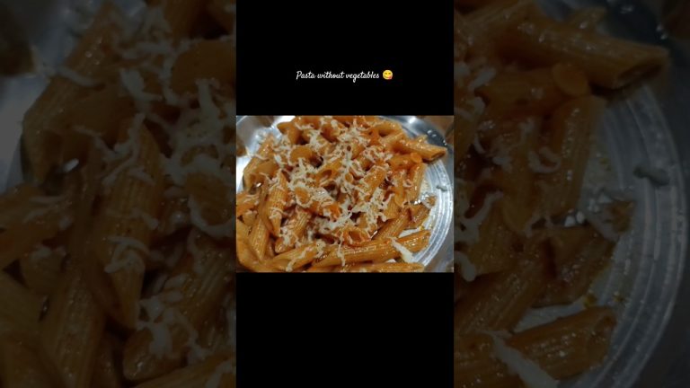 #shorts Masala pasta Indian style without vegetables😋 #shortrecipes #pasta