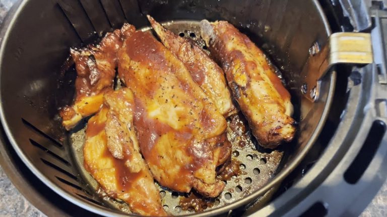 Air Fryer Pork Rib Tips – Juicy And Tender! Easy Barbecue Pork Recipe