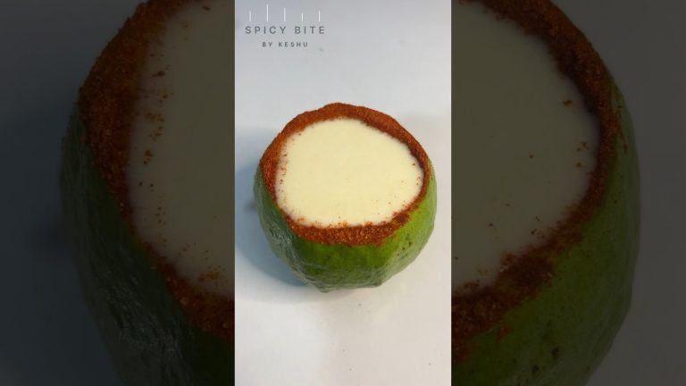 Awesome Guava Milkshake #shorts #asmr #ytshorts #spicybitebykeshu