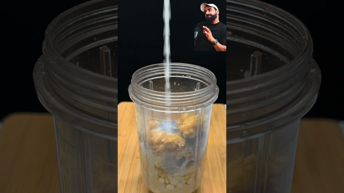 Sattu Protein Milkshake #shorts #viral #trending #sattudrink #sattudrinkrecipe #shortsfeed #asmr
