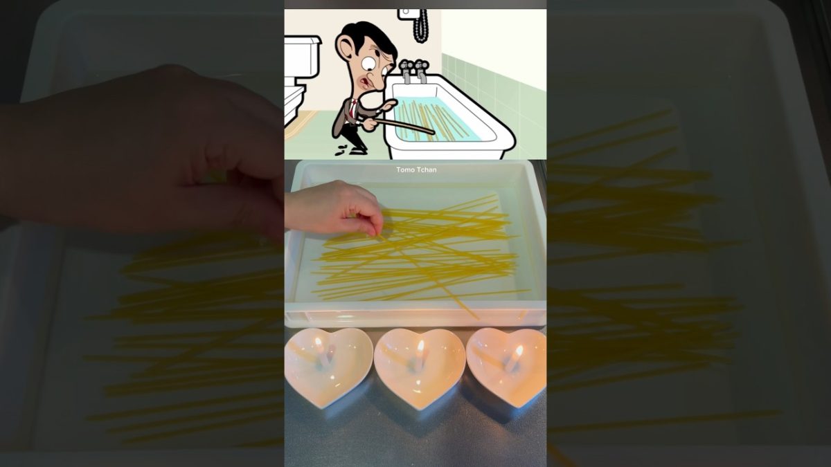 Mr. Bean Cooking Spaghetti 🍝