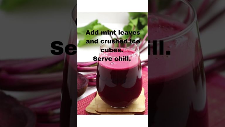 Beetroot Juice Recipe #beetroot #beetrootjuice #beetrootjuicerecipe #shorts #food #foodrecipe #short