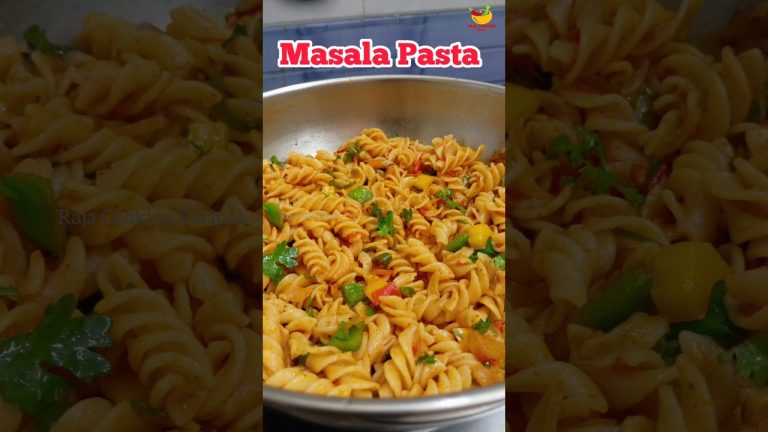 how to make masala pasta #shorts #asmr #pasta