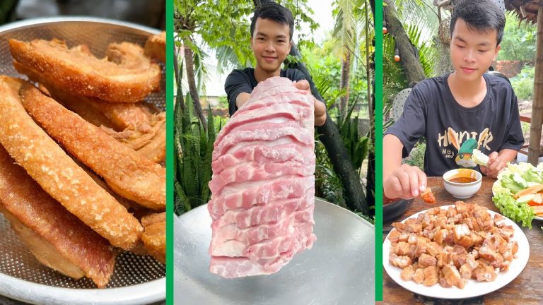 ” Extreme Pork Belly Cooking and Eat Delicious ” Chef Ny cook crispy pork belly – Chef Ny