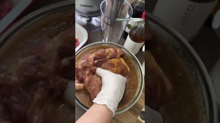 돼지갈비 by 쿠진아트 서포터즈ㅣ 스마트 멀티 스틱 블렌더