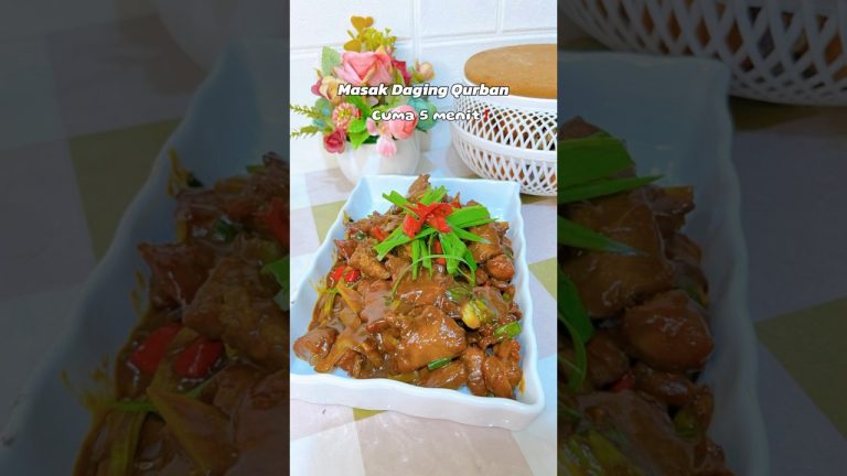 Masak Daging 3 Saos #shorts #olahandaging